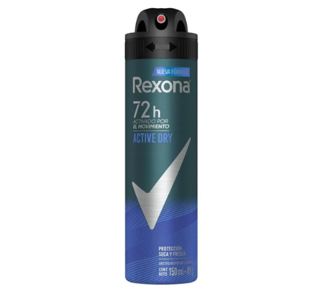 Rexona Desodorante Antitranspirante Aerosol Masculino Active Dry 72 Horas vale a pena