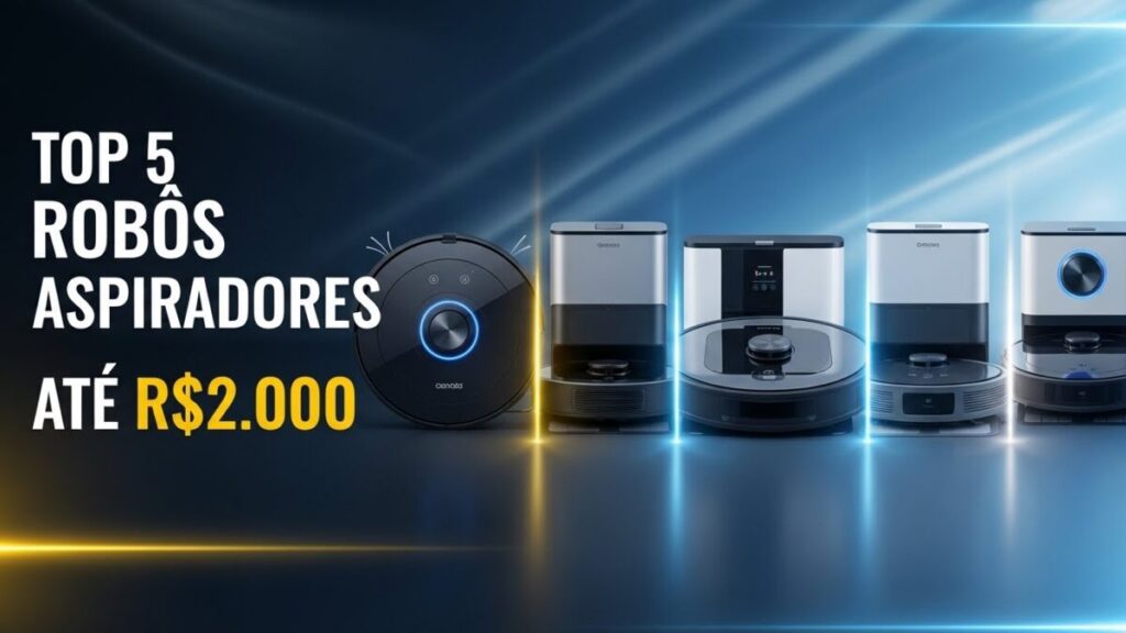 Top 5 Os melhores robôs aspiradores da Amazon de até 2.000