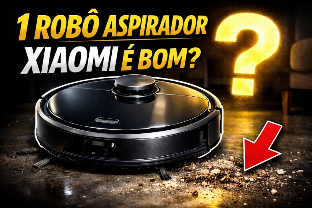 Robo Aspirador Xiaomi e Bom