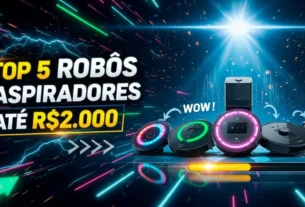 Top 5 Os melhores robôs aspiradores da Amazon de até 2.000
