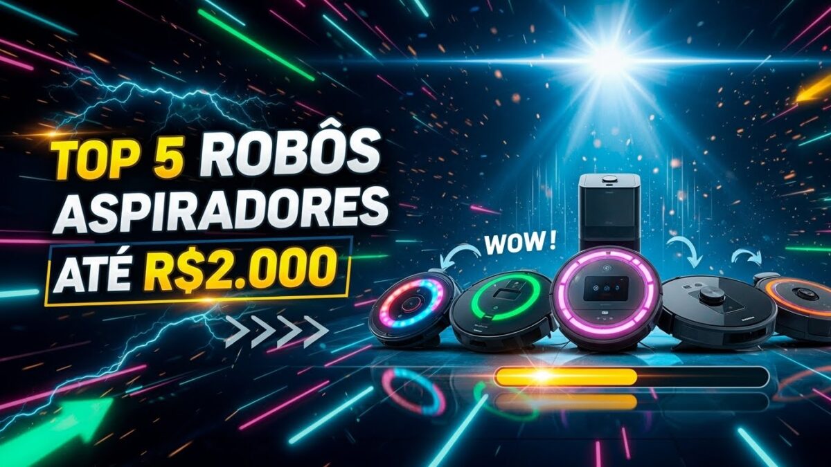 Top 5 Os melhores robôs aspiradores da Amazon de até 2.000