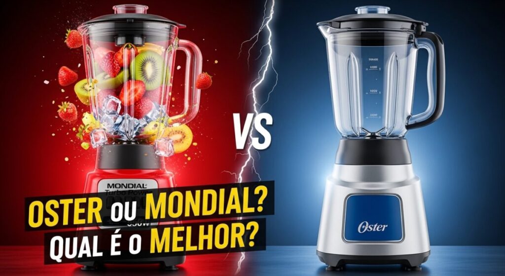 OSTER 1400 vs MONDIAL 550W ⚡ Quem VENCE