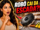 Robô Aspirador Cai da Escada