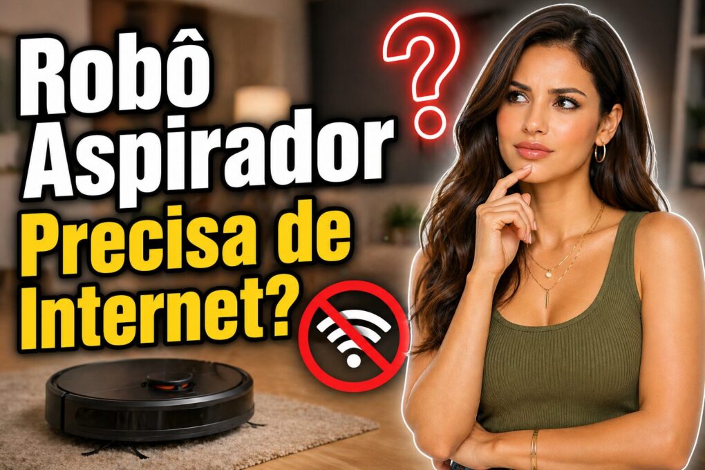 Robô Aspirador Precisa de Internet para Funcionar? Descubra a Verdade 1 Robô Aspirador Precisa de Internet?