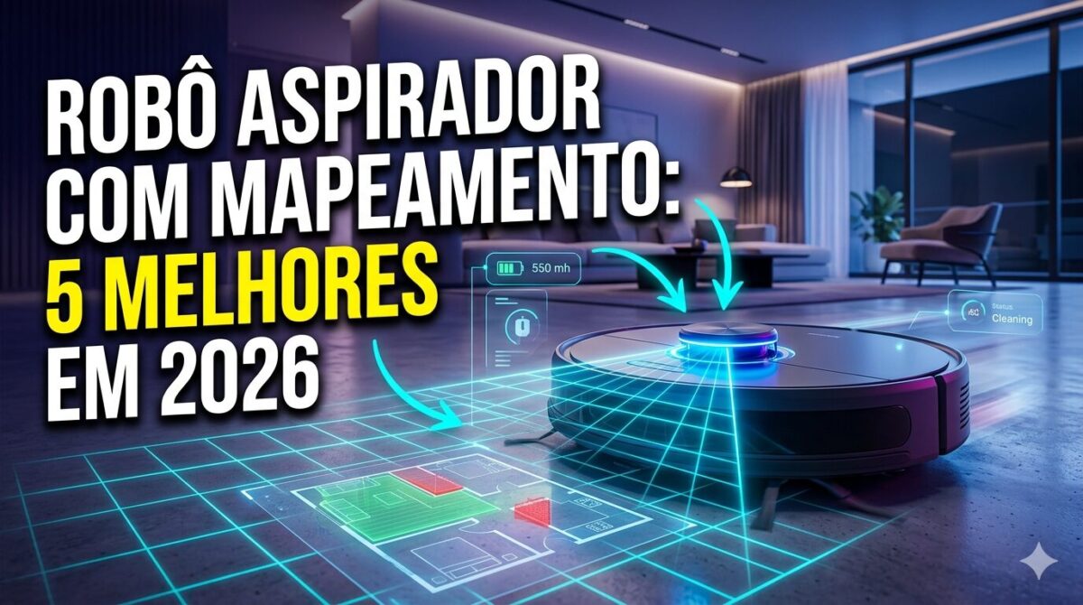 Robo Aspirador com Mapeamento: 5 Melhores em 2026 1 Robo Aspirador com Mapeamento: 5 Melhores em 2026