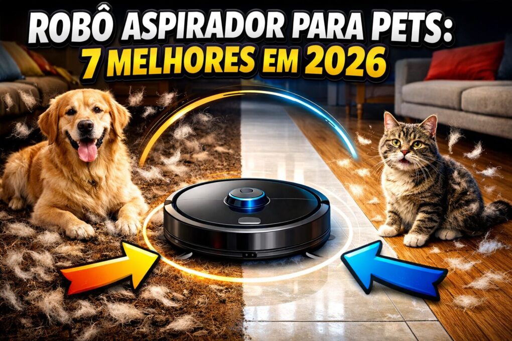 Robô aspirador para pets: 7 melhores em 2026