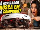 Robô aspirador enrosca em pelo comprido?