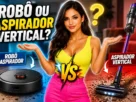 Robô aspirador substitui aspirador vertical