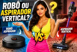 Robô aspirador substitui aspirador vertical